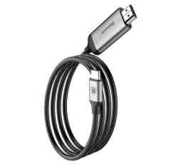 Slika izdelka: Kabel BASEUS video 4K USB Type-C -> HDMI, 1,8m (črn)