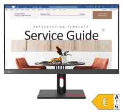 Slika izdelka: Zaslon LENOVO ThinkVision S24i-30 23,8" / WLED / IPS / 100Hz / 4ms (črn)