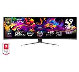 Slika izdelka: Zaslon MSI MPG 491CQPX QD-OLED 49" / DQHD / 240Hz / 0,03 ms (GTG) (črn) - nastavljiv po višini