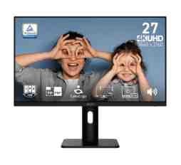 Slika izdelka: Zaslon MSI PRO MP273UP E6 / 27" (68,5 cm) / 3840 X 2160 / 60Hz / 4 ms / Pivot
